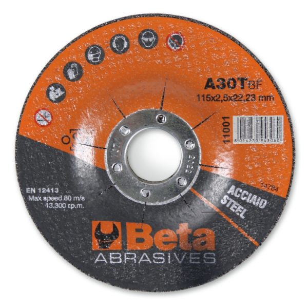 Abrasive steel cutting discs with depressed centre - Image 3