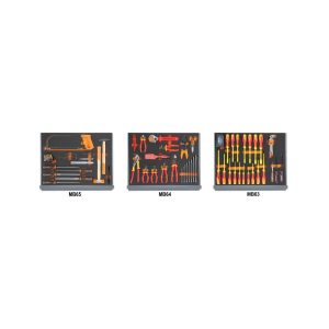 Assortment of 96 electrical engineering tools in soft EVA tray - Beta 5935ET/1MB